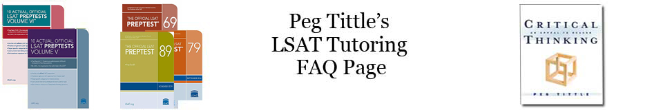 LSAT Tutoring with Peg Tittle